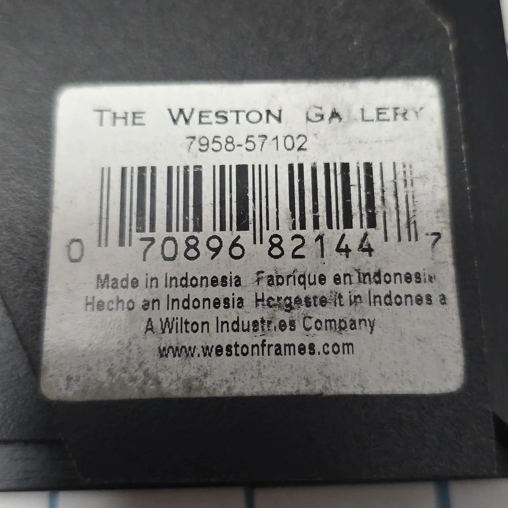 Black Photo Frame, The Weston Gallery, 5